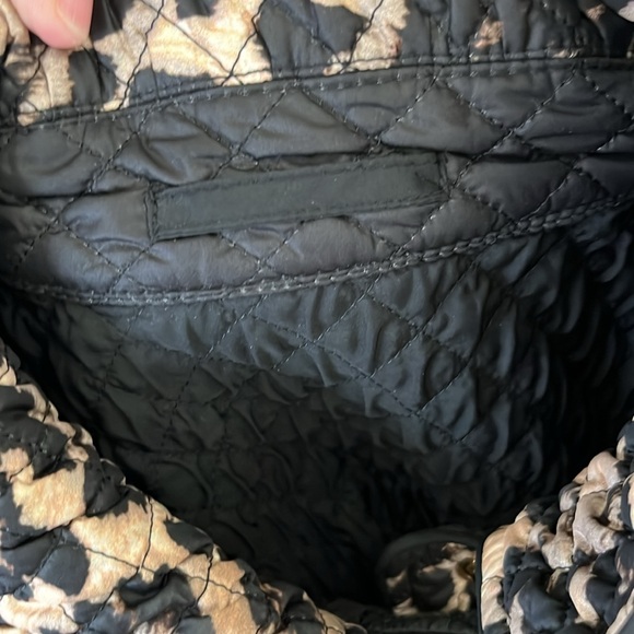 Lanci Fancy Reversible Quilted Rose Leopard Jacket - Picture 6 of 9